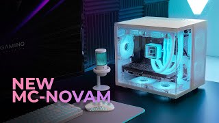 Custom MicroATX Premium Case MCNOVAM  Mars Gaming [upl. by Naloc492]