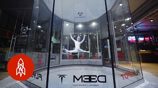 This Indoor Skydiver Dances on Air [upl. by Knute]