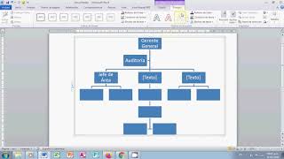 Organigramas en Microsoft Word [upl. by Novyat]