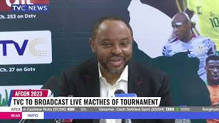 TVC To Broadcast AFCON 2023 Live Matches [upl. by Kruter]