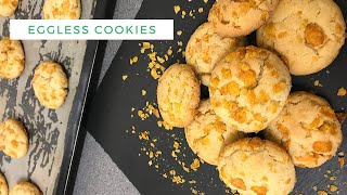 Cornflakes Cookies  Eggless Cookies [upl. by Maclay]