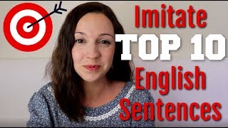 How to Pronounce TOP 10 English Sentences [upl. by Nimesay361]