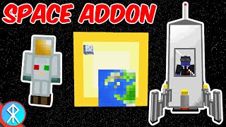 SPACE PE Addon BedrockMCPEXbox Minecraft [upl. by Seuqram]