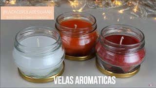 COMO HACER VELAS AROMATICAS MUY FACIL [upl. by Santini777]