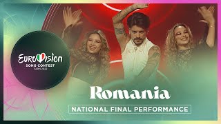 WRS  Llámame  Romania 🇷🇴  National Final Performance  Eurovision 2022 [upl. by Kimmy]