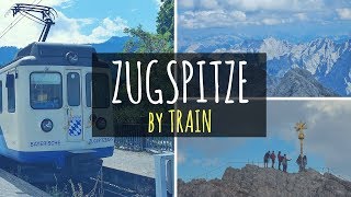 To the Zugspitze by train from GarmischPartenkirchen  Travel Germany [upl. by Haldis]