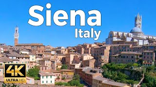 Siena Italy Walking Tour 4k Ultra HD 60fps – With Captions [upl. by Hsirahc]