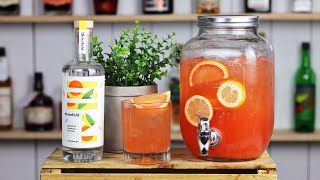 New Years Eve Batched Gin Punch Recipe [upl. by Topping671]