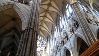 Evensong at Westminster Abbey  London [upl. by Gibbie384]