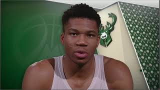 Giannis Antetokounmpo explains how to pronounce his last name  ESPN [upl. by Dorine]