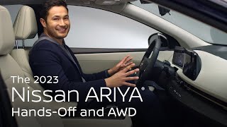 2023 Nissan ARIYA HandsOff amp AWD [upl. by Islehc686]