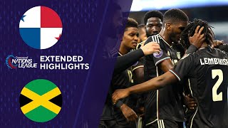 Panama vs Jamaica Extended Highlights  CONCACAF Nations League  CBS Sports Golazo [upl. by Sean]