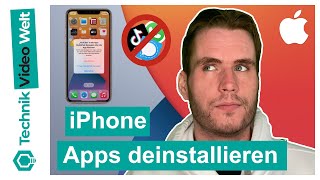 iPhone 📱 Apps löschen und deinstallieren 2020 🔰 [upl. by Nelson]