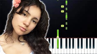 Liana Flores  rises the moon Piano Tutorial [upl. by Ecilayram]