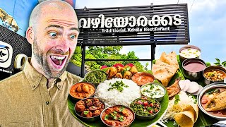 Unreal Veg amp NonVeg KERALA FOOD at Vazhiyorakkada Restaurant  Kilimanoor India [upl. by Trebornhoj704]