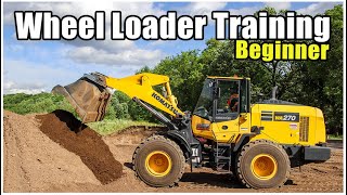 Front End Loader Training Beginner 2020  Heavy Equipment Operator Training [upl. by Misaq28]