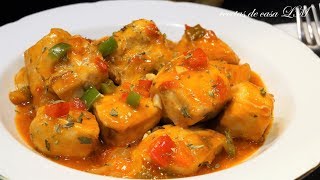 POLLO GUISADO RECETA FÁCIL Y RÁPIDA [upl. by Boigie]