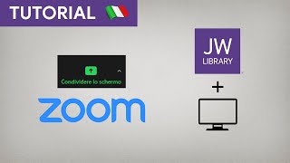 ZOOM Meeting  Condividere lo schermo con JW Library [upl. by Joub]