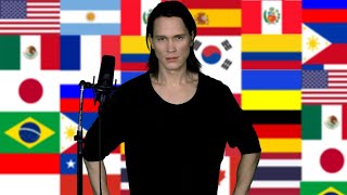 Singing 20 National Anthems Metal Medley [upl. by Vins]