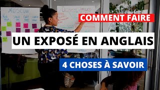 Comment Faire Un Exposé En Anglais Guide complet [upl. by Bean]