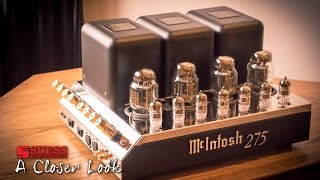 McIntosh 275 Vacuum Tube Amplifier  A Closer Look  Suess Electronics  Appleton WI [upl. by Matheson]