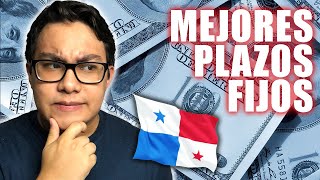 Los mejores DEPÓSITOS A PLAZO FIJO de PANAMÁ 2021 [upl. by Naawaj]