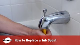 How to Replace a Tub Spout [upl. by Sualohcin]