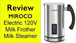 Review Miroco Milk Frother  How to make froth milk at home [upl. by Daniyal]