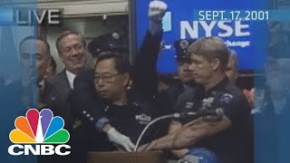 Reopening the NYSE after 911  Archives  CNBC [upl. by Lienahs]