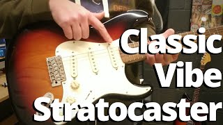 Squier By Fender Classic Vibe 60s Stratocaster Review [upl. by Archibald106]