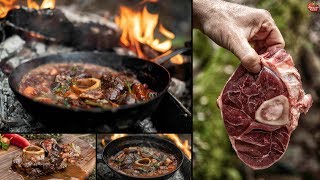 BEST OSSO BUCO  BUSHCRAFT STYLE [upl. by Colombi]