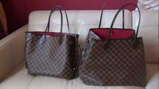 Louis Vuitton Neverfull GM and MM Review and Comparison [upl. by Airotkiv122]