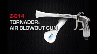 Using the TORNADOR Z014 Air Blowout Tool [upl. by Spada255]