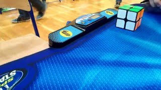 Official 2x2 Rubiks Cube 049 WR Single by Maciej Czapiewski [upl. by Euqnomod]