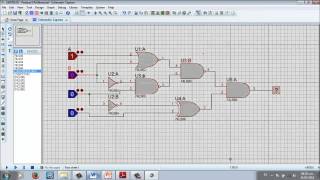 Circuitos Digitales basicos en Proteus [upl. by Anala669]