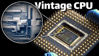 Microscopic view of an Intel i486 [upl. by Alayne]