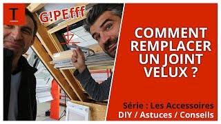 Comment remplacer  changer un joint VELUX [upl. by Sifan]