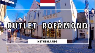 walking tour in Designer Outlet Roermond Netherlands 🇳🇱 4k [upl. by Hayikat]