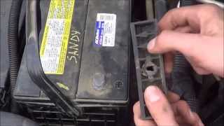 How to Replace a Car Battery Jeep Grand Cherokee [upl. by Hauck]