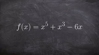 Finding the Zeros of a Polynomial [upl. by Shirline]