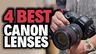 4 Best CANON Lenses [upl. by Cormier]