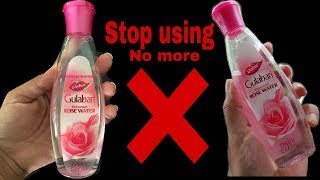 Rose water Uses Parabens side effect dont use in Hindi• Bunny LifeStyle [upl. by Jennette638]