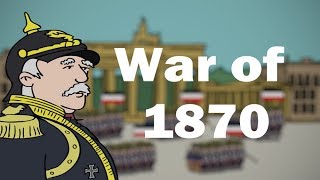 FrancoPrussian War  Animated History REMASTER IN DESCRIPTION [upl. by Zhang]