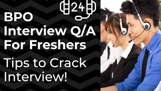 BPO interview questions and answers for freshers  15 Min BPO interview Preparation [upl. by Nosiddam412]