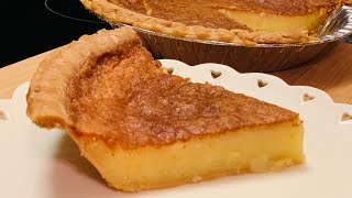 HOW TO MAKE A SOUTHERN CLASSIC CHESS PIE [upl. by Harbed]