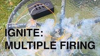 IGNITE Fireworks Firing System  Firing multiple igniters per cue at the same time [upl. by Ostap]