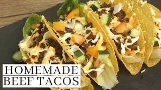 HOMEMADE BEEF TACOS  Super Sarap Talaga   Pinoy Style Taco Recipes [upl. by Janelle666]