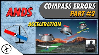 Magnetic Compass Errors Acceleration [upl. by Emogene373]