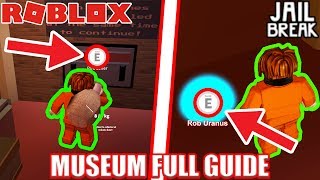 FULL GUIDE MUSEUM UPDATE in Roblox Jailbreak [upl. by Mead]