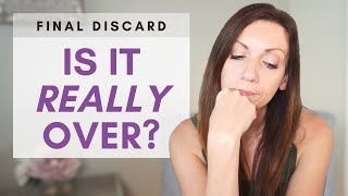 NARCISSISTS FINAL DISCARD How To Know When Over is Really Over [upl. by Aerdnac964]